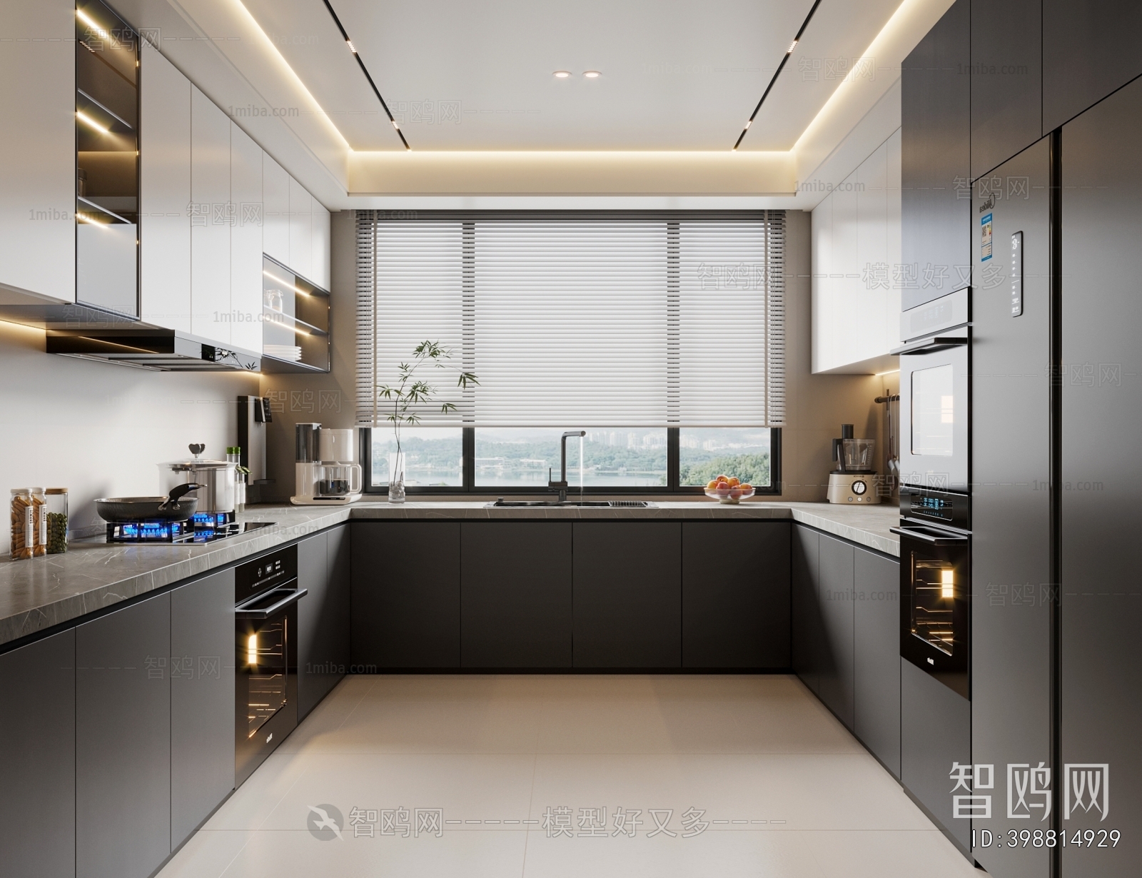 Modern The Kitchen