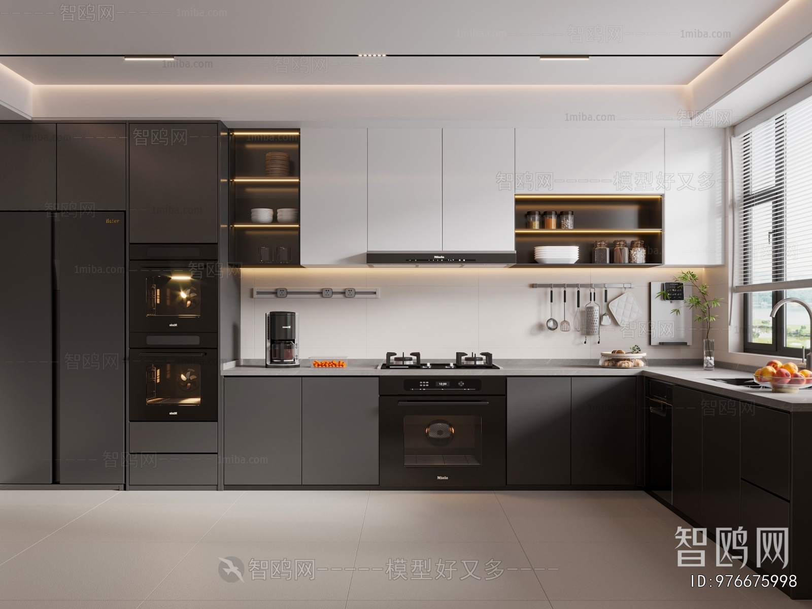 Modern The Kitchen