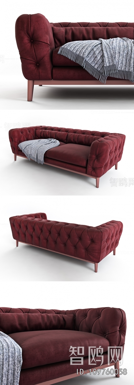 Simple European Style A Sofa For Two