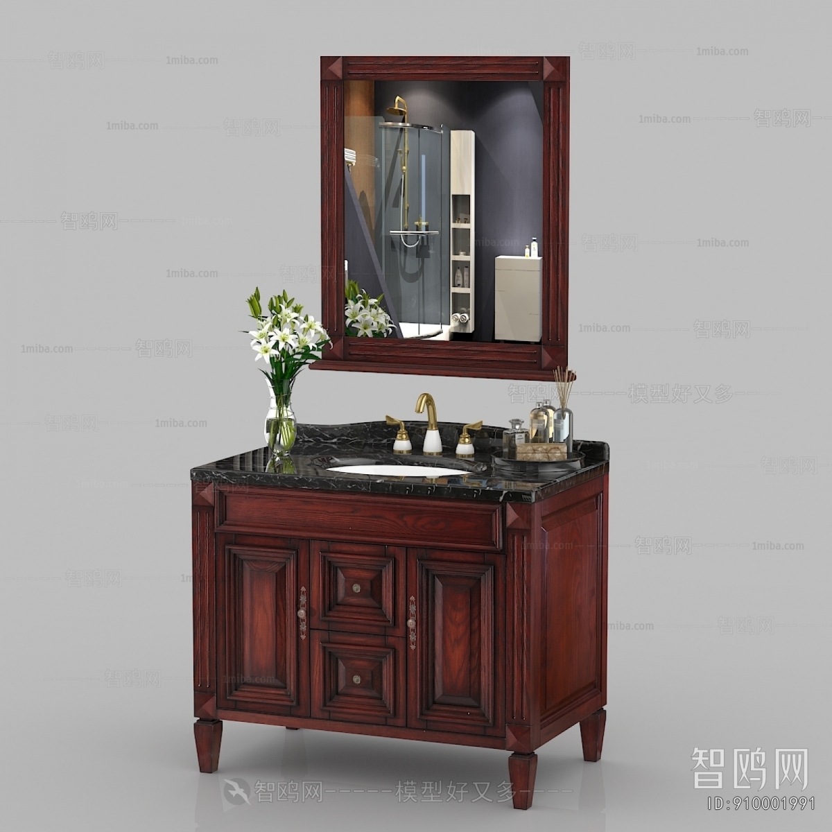 American Style Bathroom Cabinet