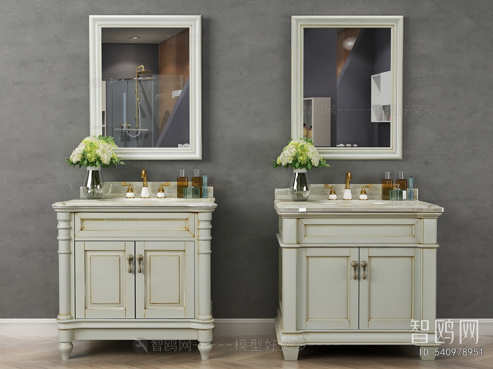 American Style Bathroom Cabinet