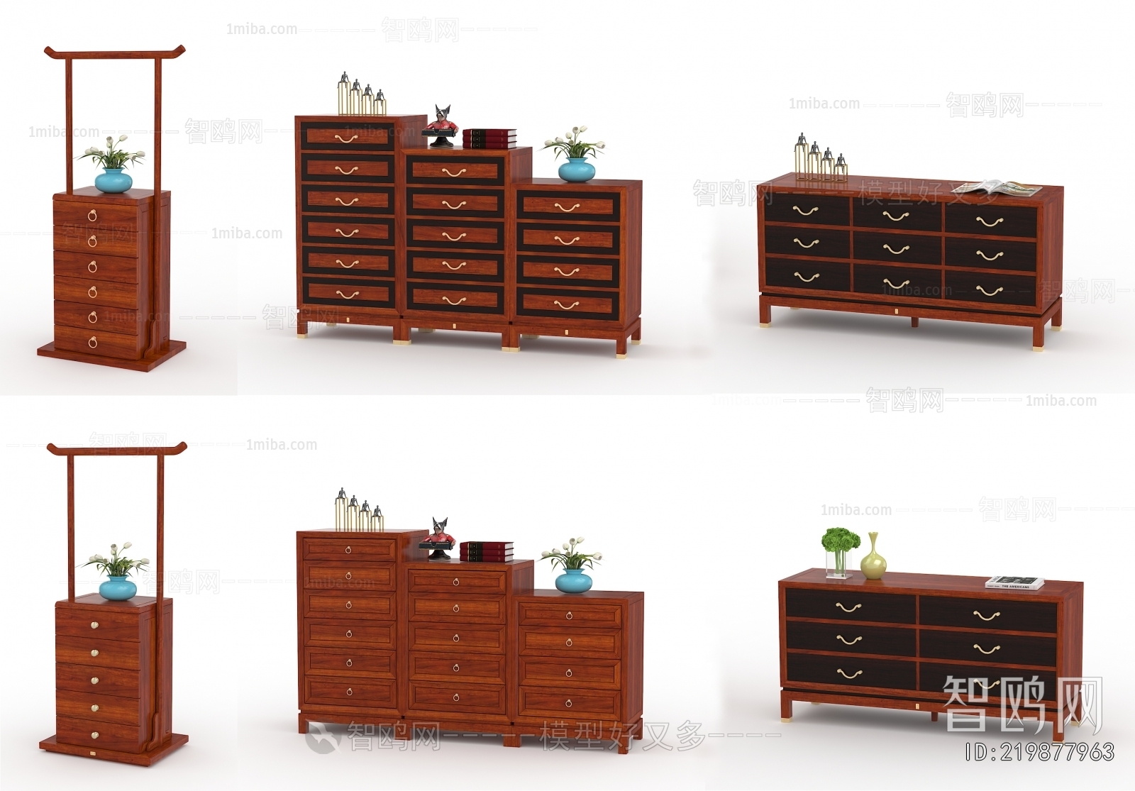 New Chinese Style Chest Of Drawers