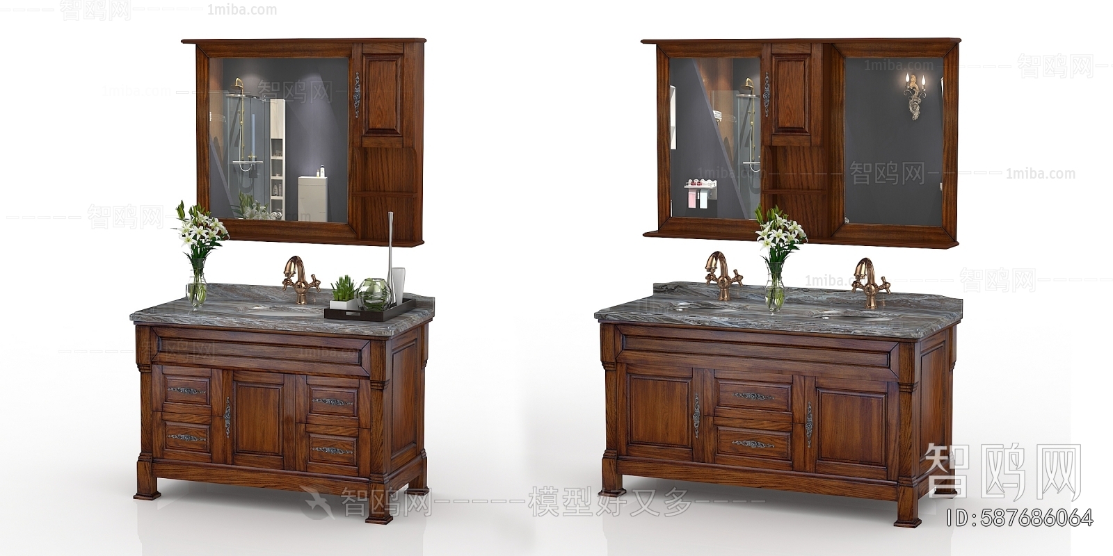 American Style Bathroom Cabinet