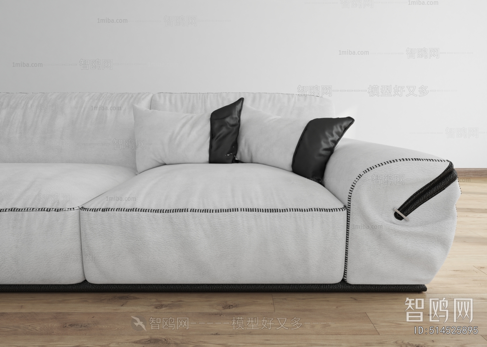 Modern Three-seat Sofa