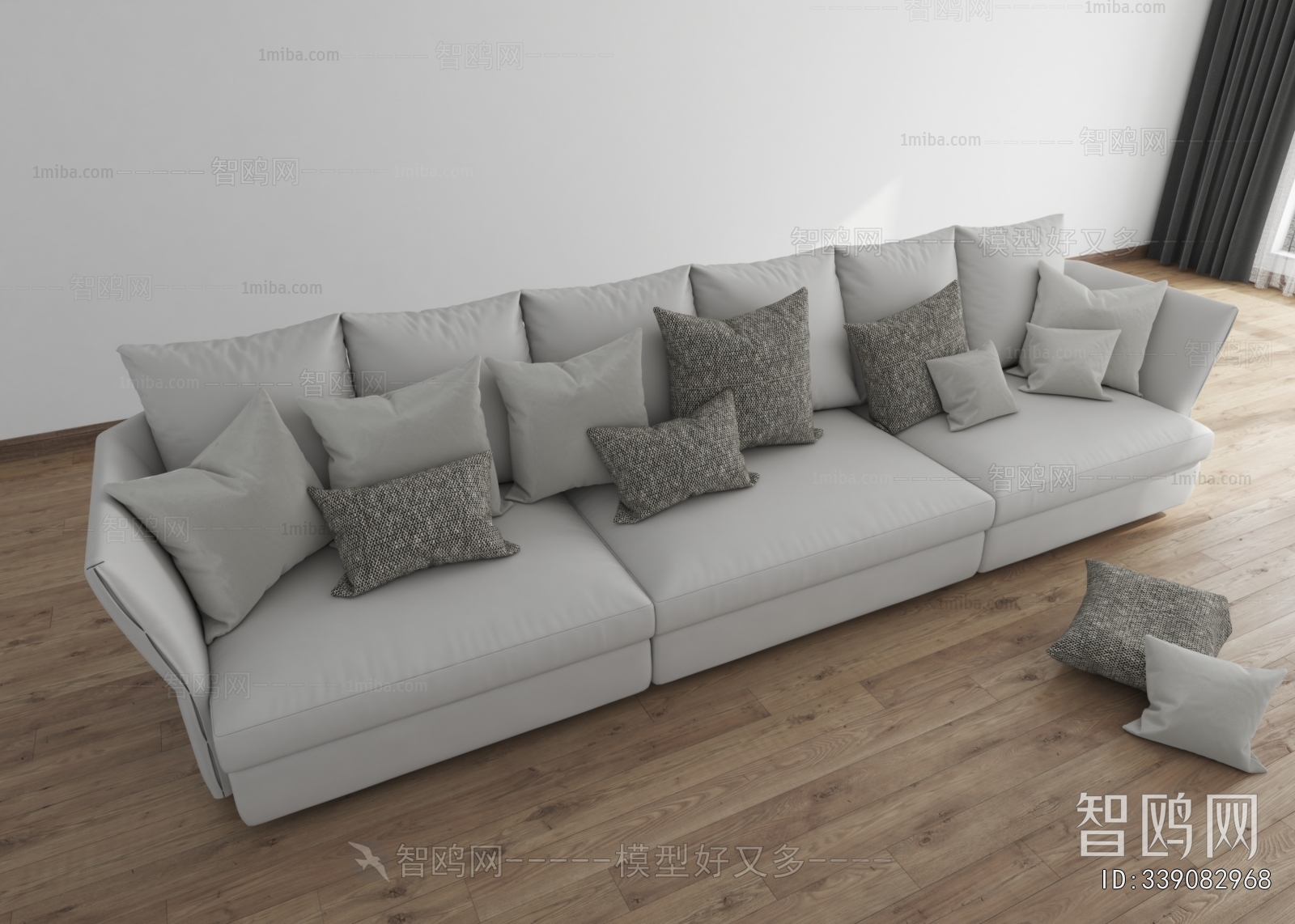 Modern Three-seat Sofa