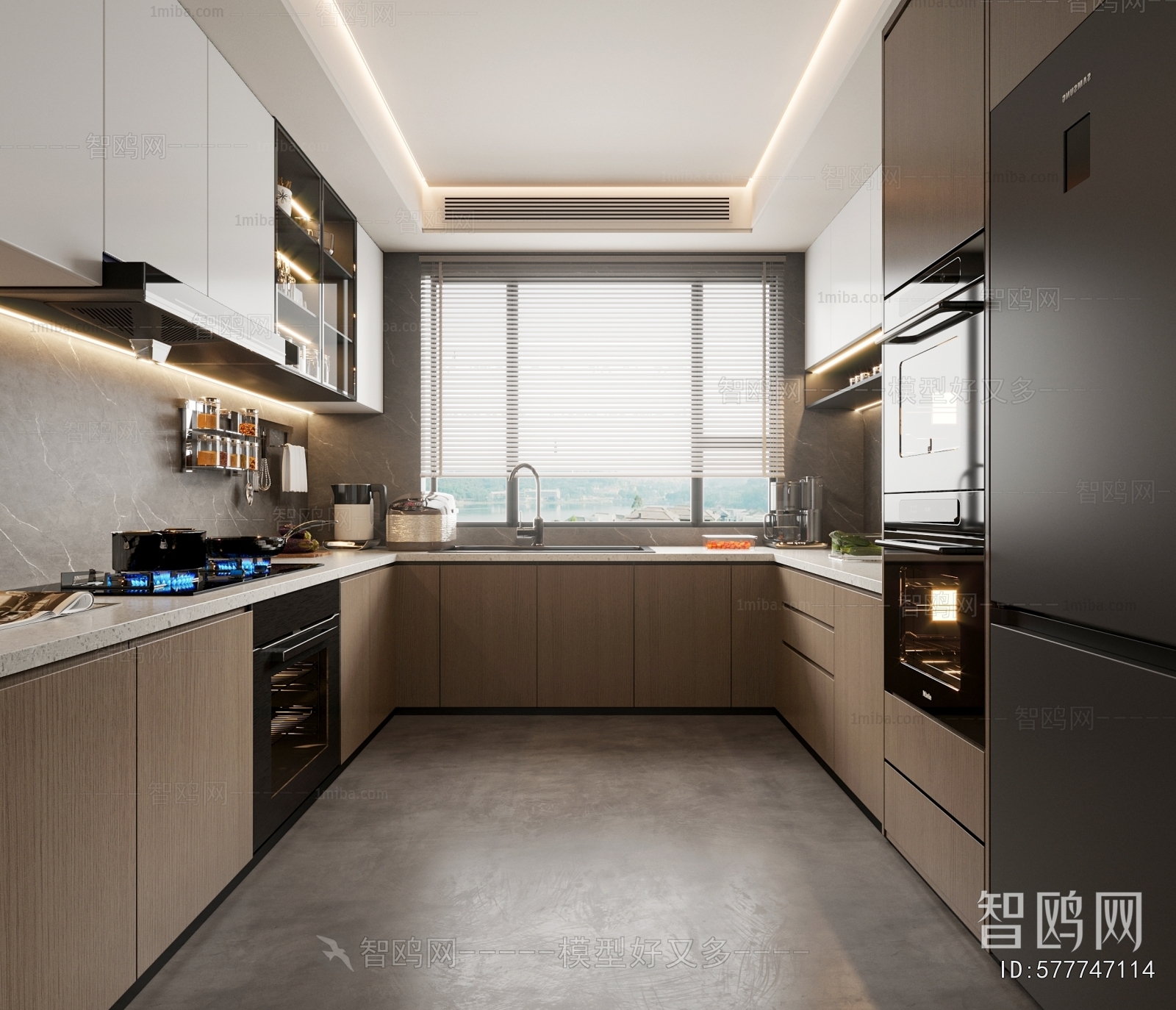 Modern The Kitchen