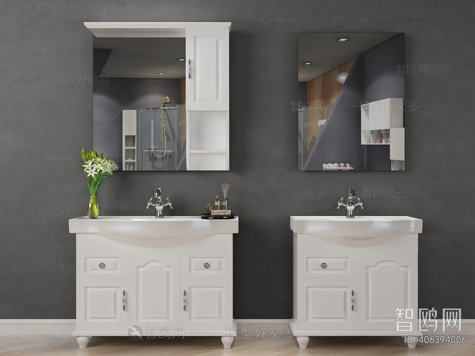 American Style Bathroom Cabinet