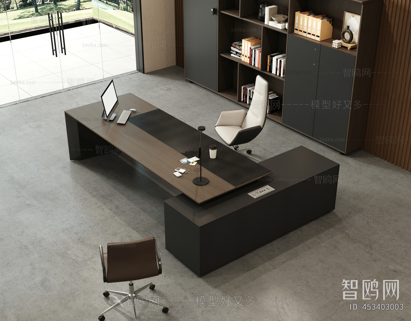 Modern Office Desk And Chair