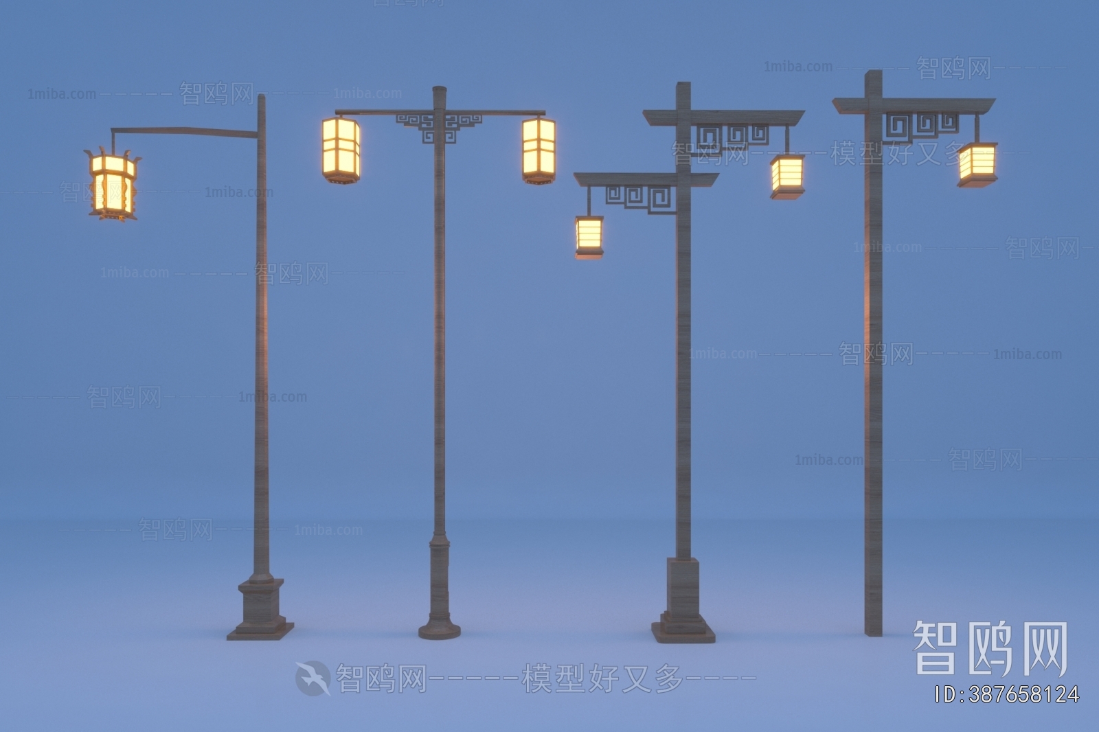 New Chinese Style Outdoor Light