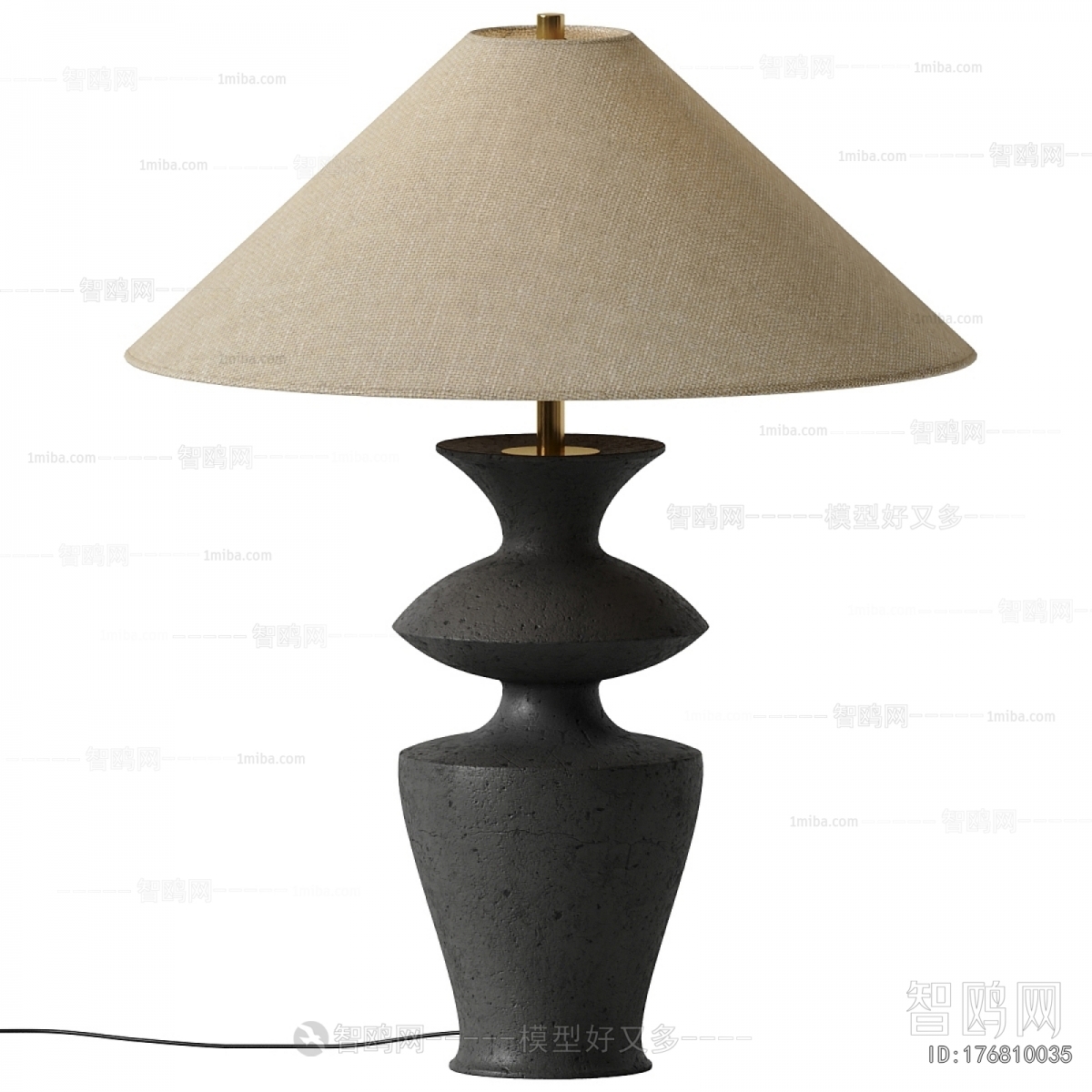 Wabi-sabi Style Table Lamp