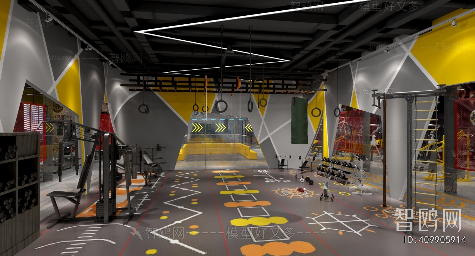 Industrial Style Gym