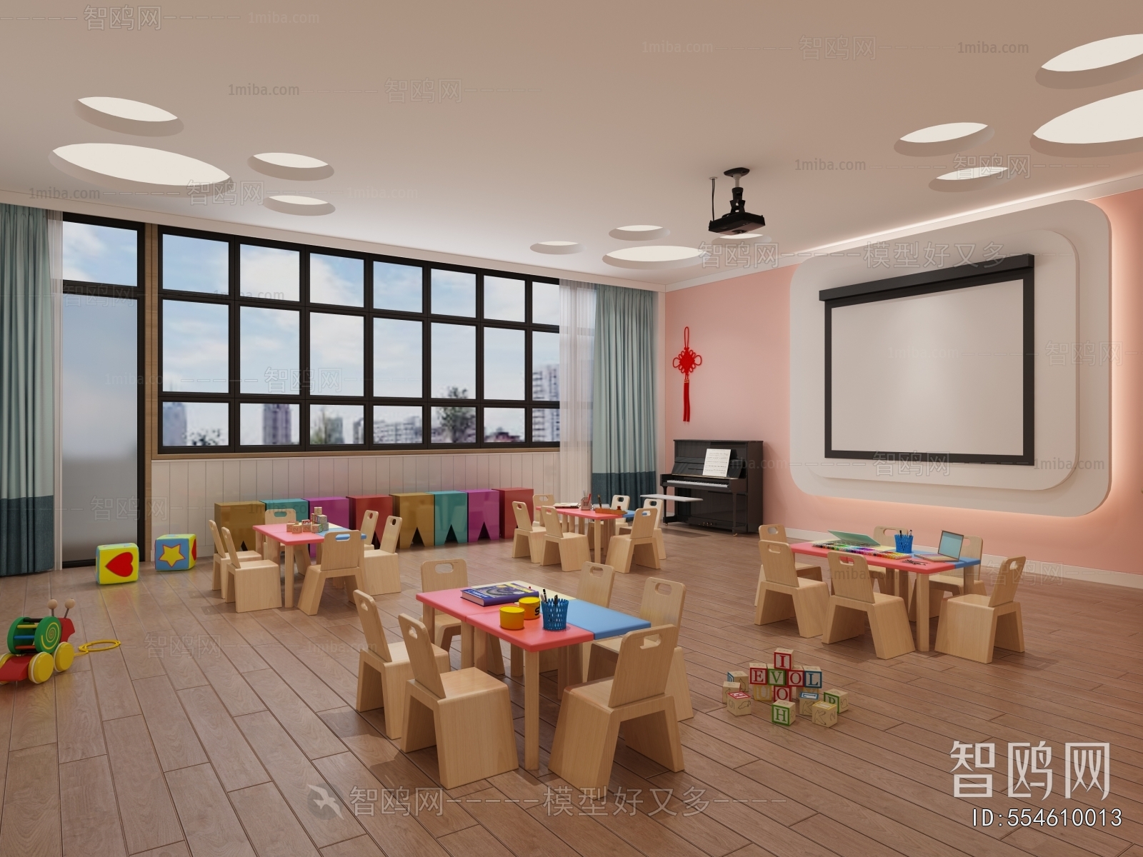 Modern Children's Playroom