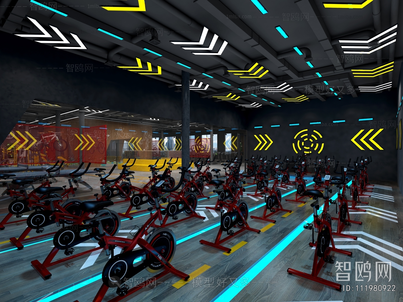 Industrial Style Gym