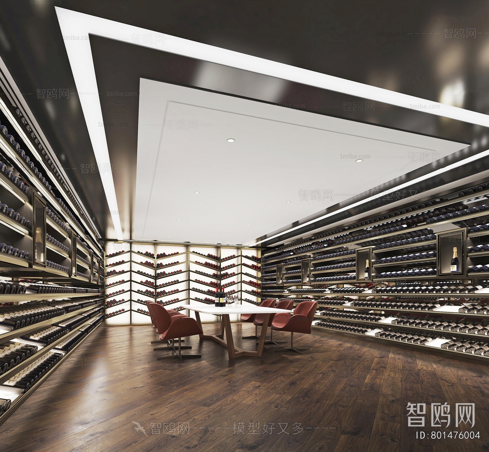 Modern Wine Cellar/Wine Tasting Room