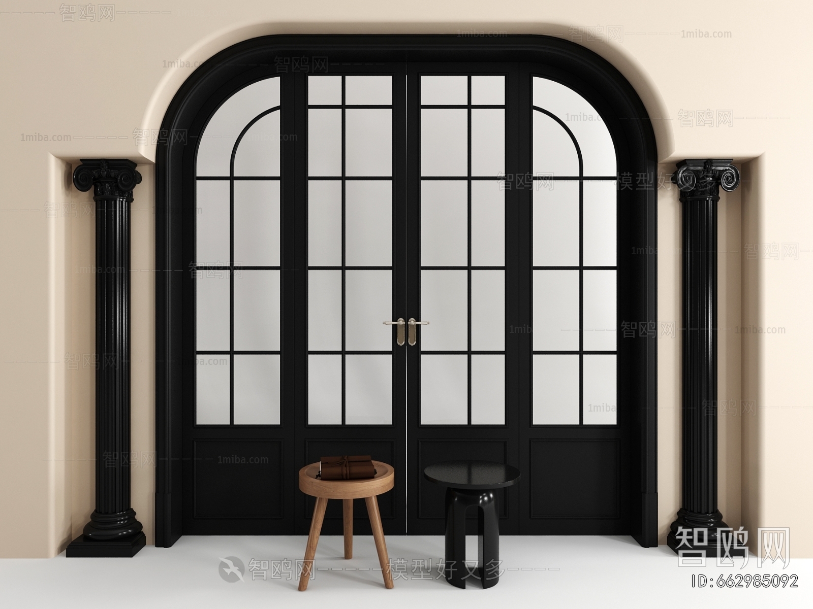 French Style Double Door