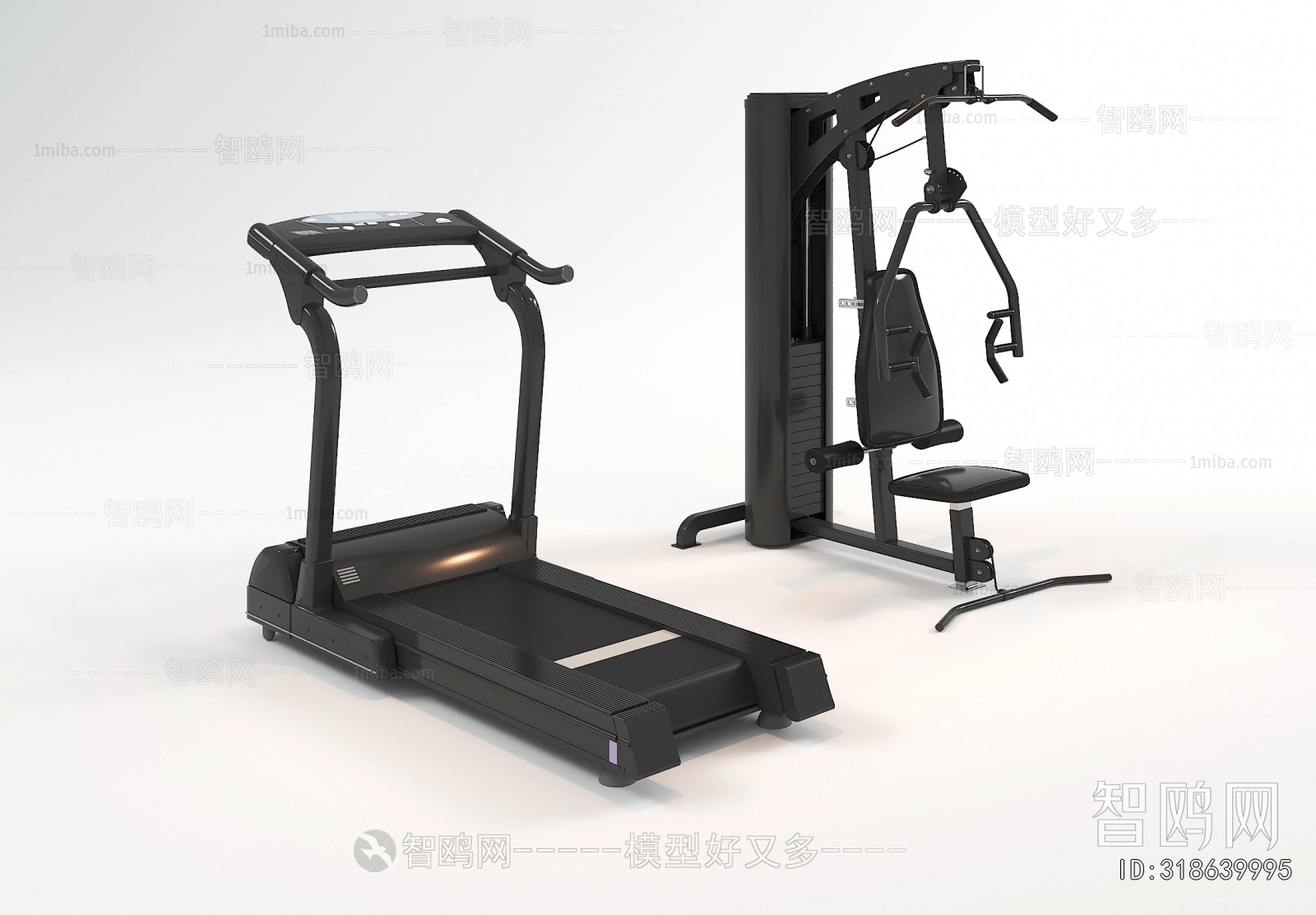 Modern Fitness Equipment