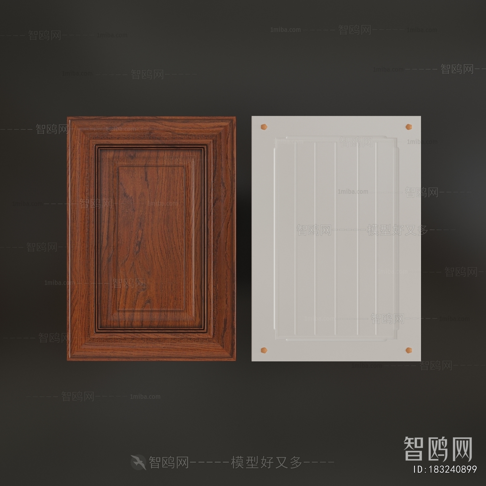 Simple European Style Door Panel