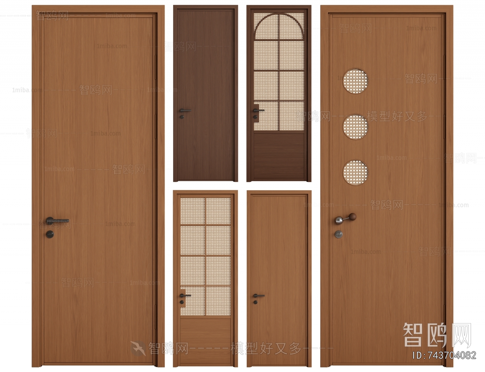 Modern Single Door