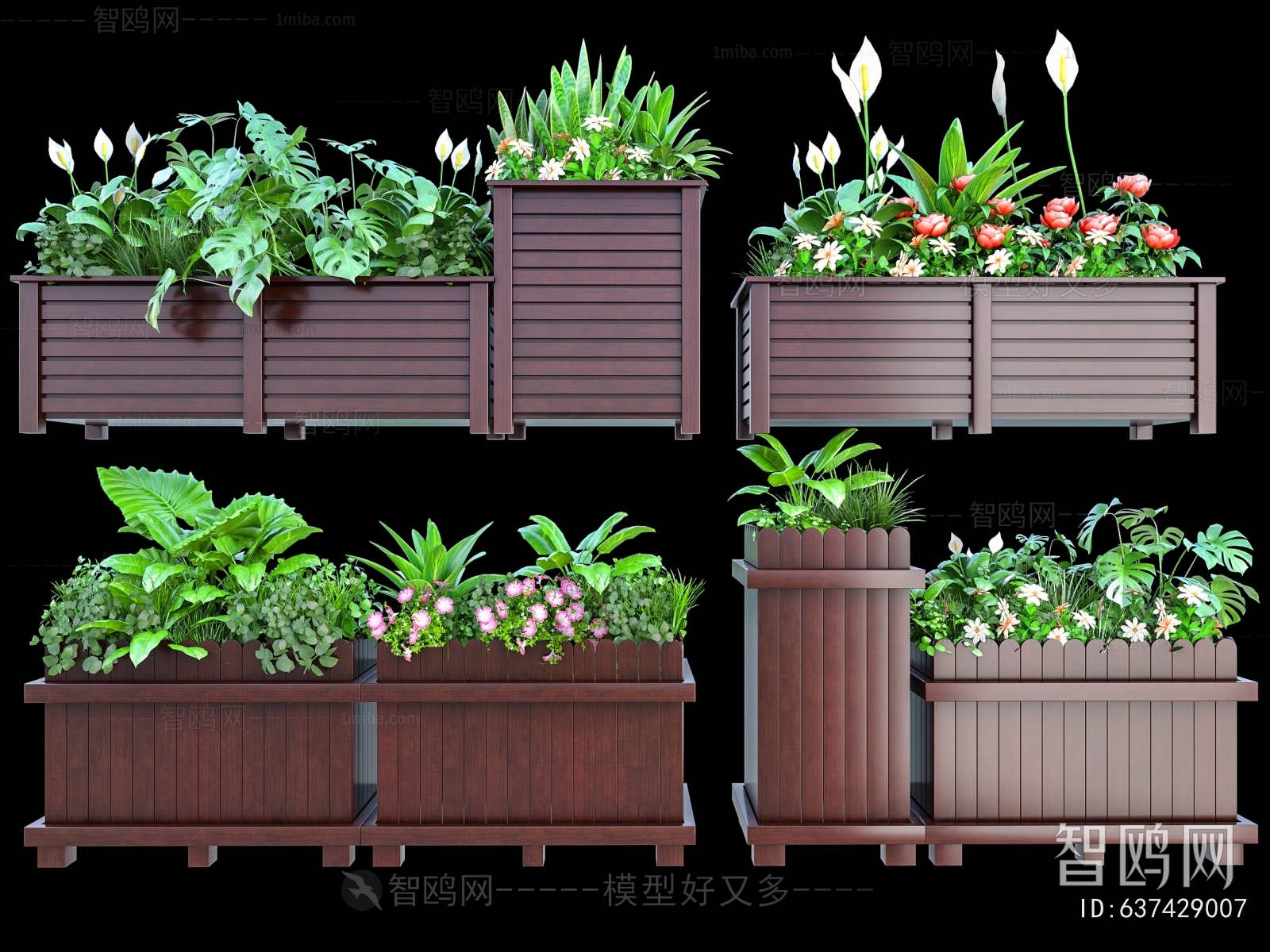 Modern Flower Bed, Flower Bowl, Flower Box