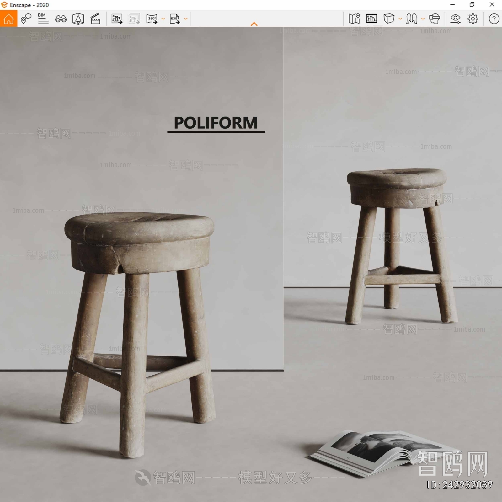 Modern Stool