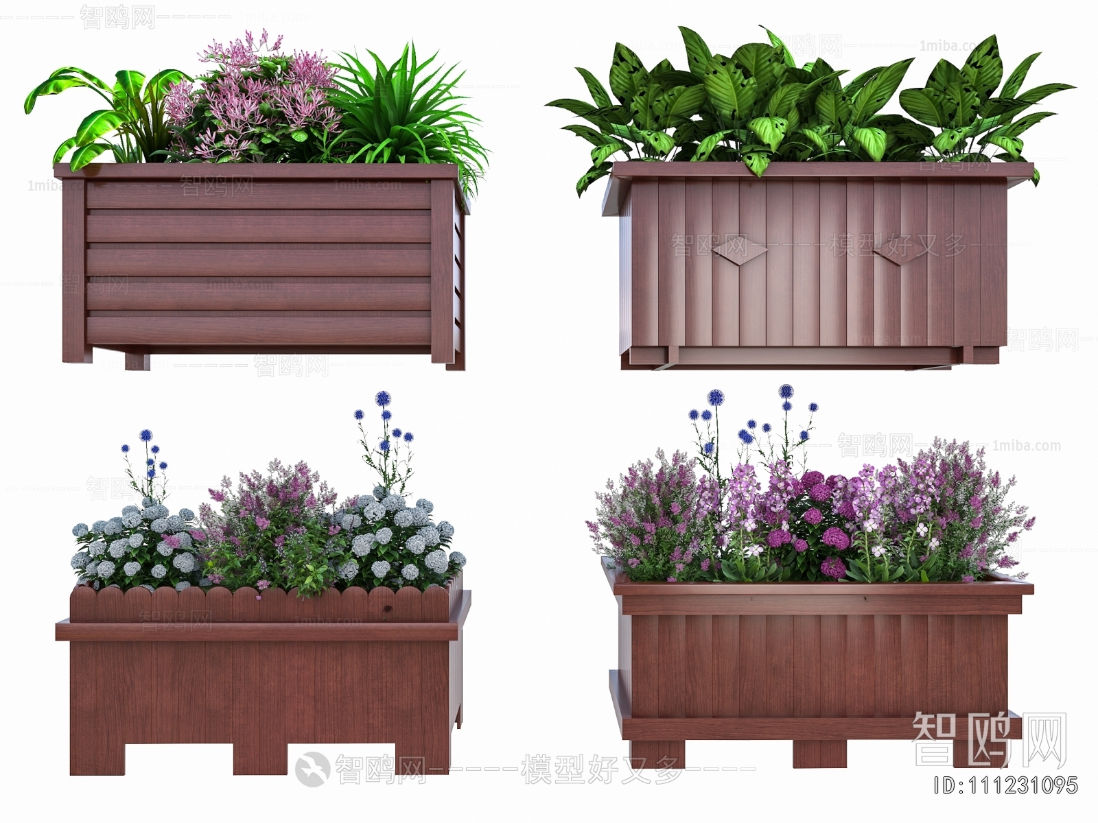 Modern Flower Bed, Flower Bowl, Flower Box