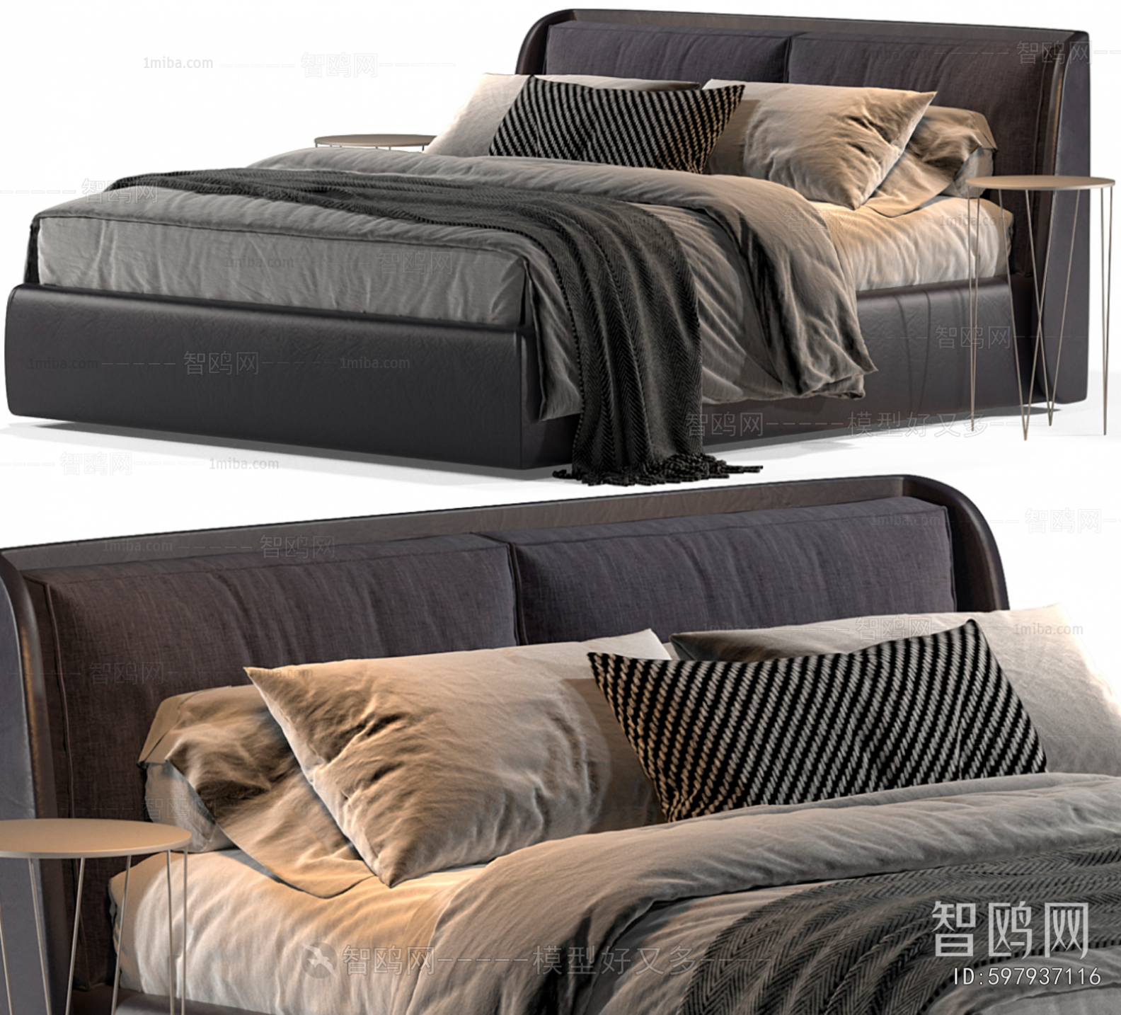 Modern Double Bed