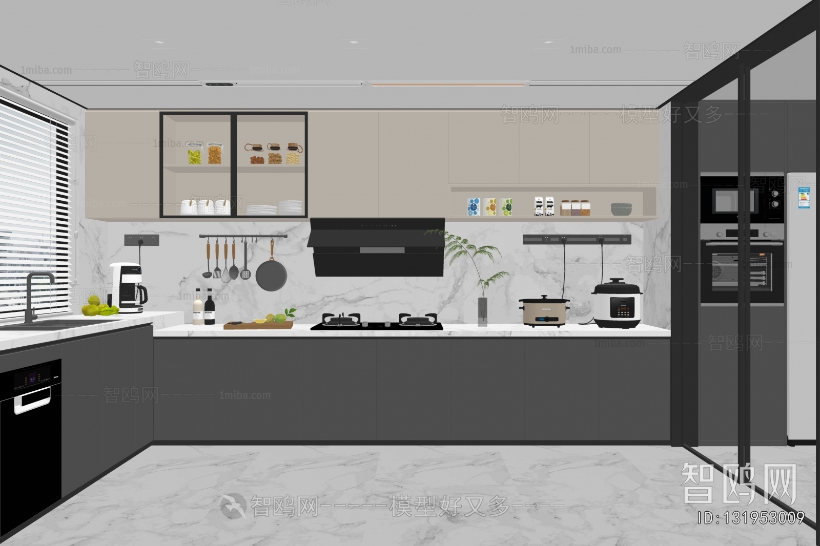 Modern The Kitchen