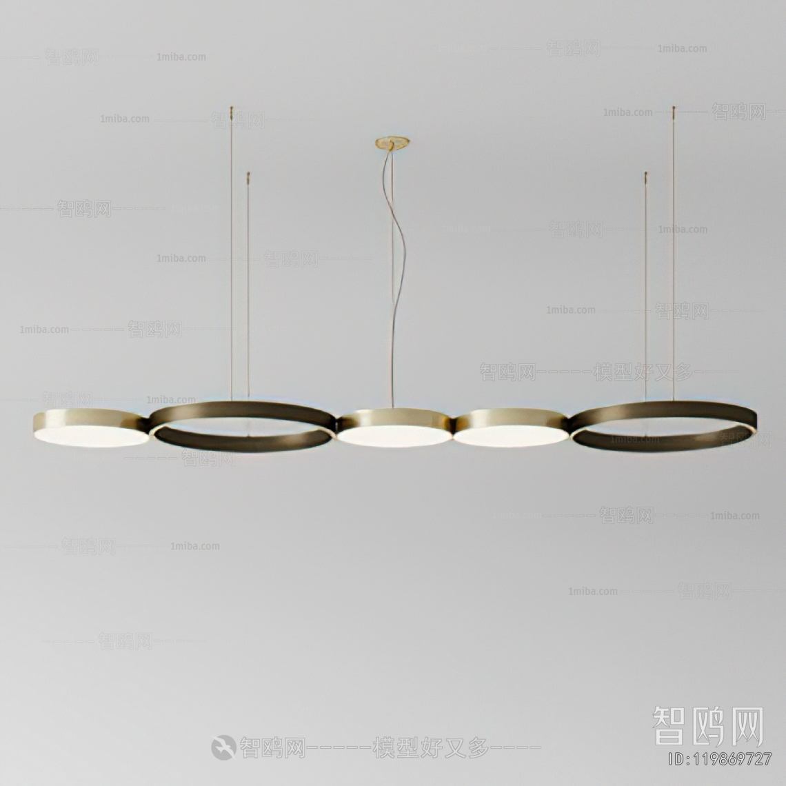 Modern Long Chandelier