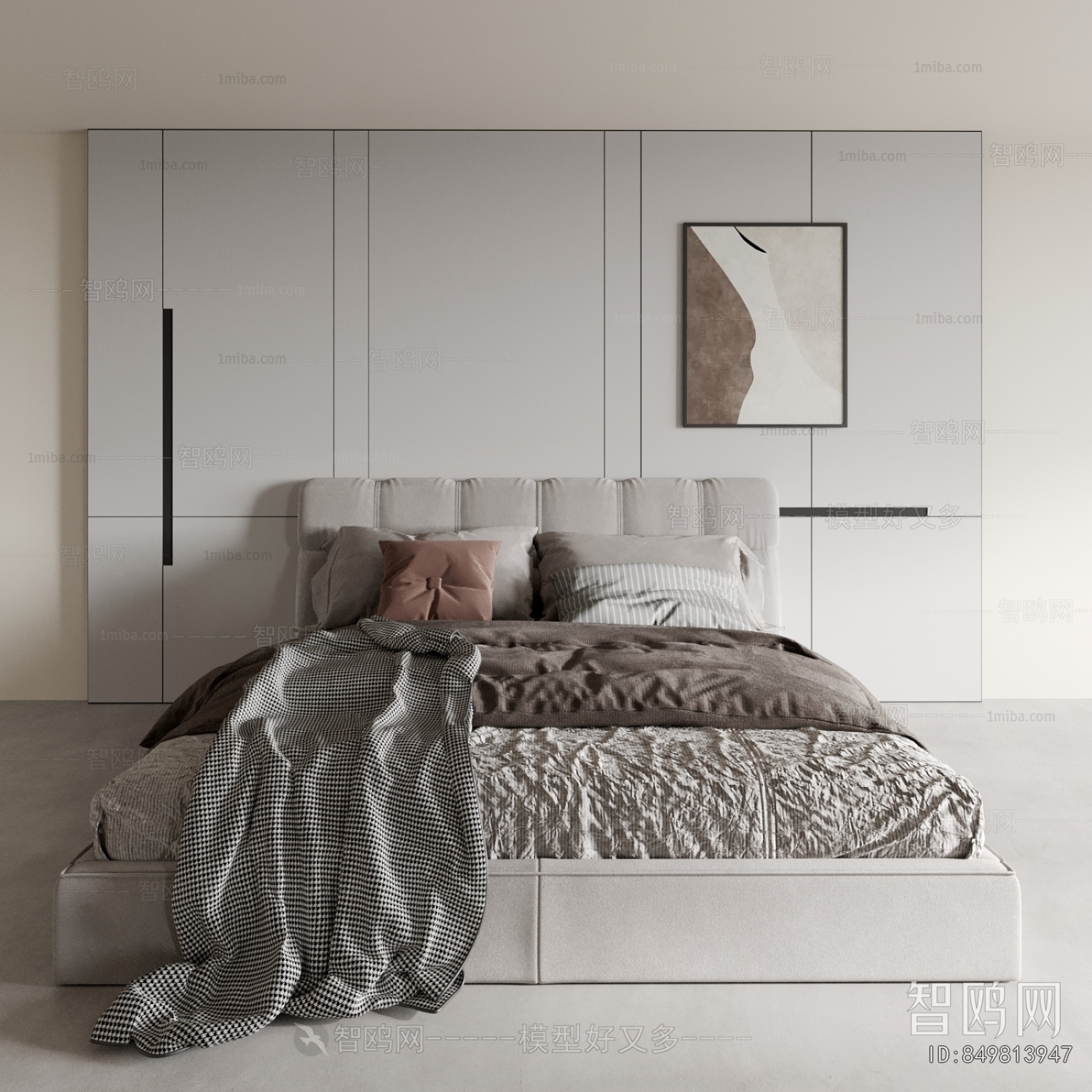 Modern Double Bed