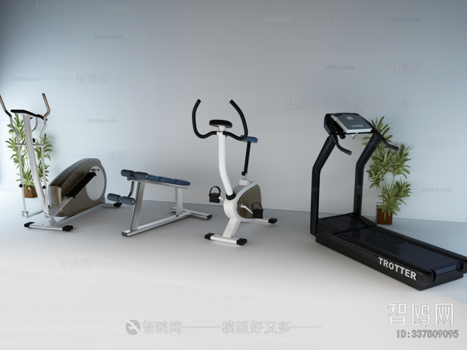 Modern Fitness Equipment