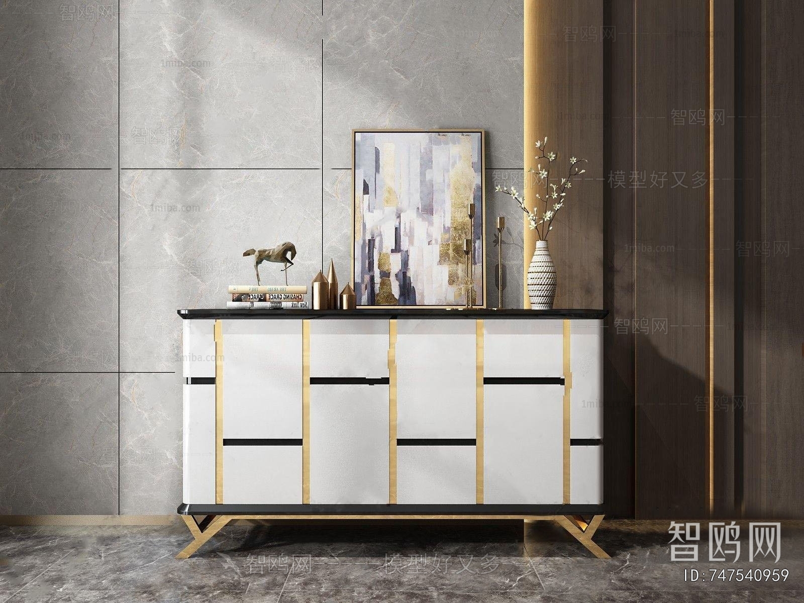 Modern Entrance Cabinet