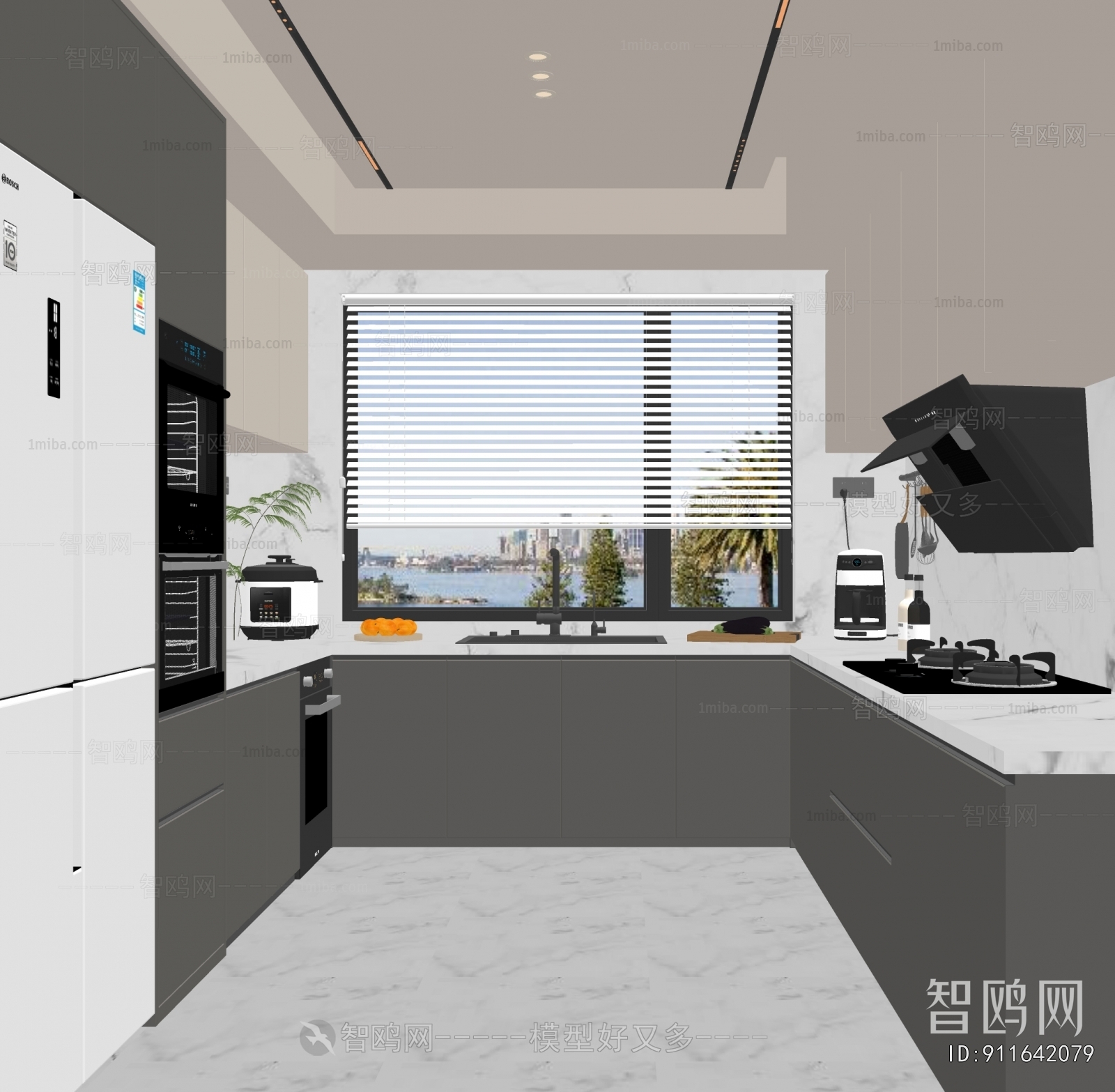 Modern The Kitchen