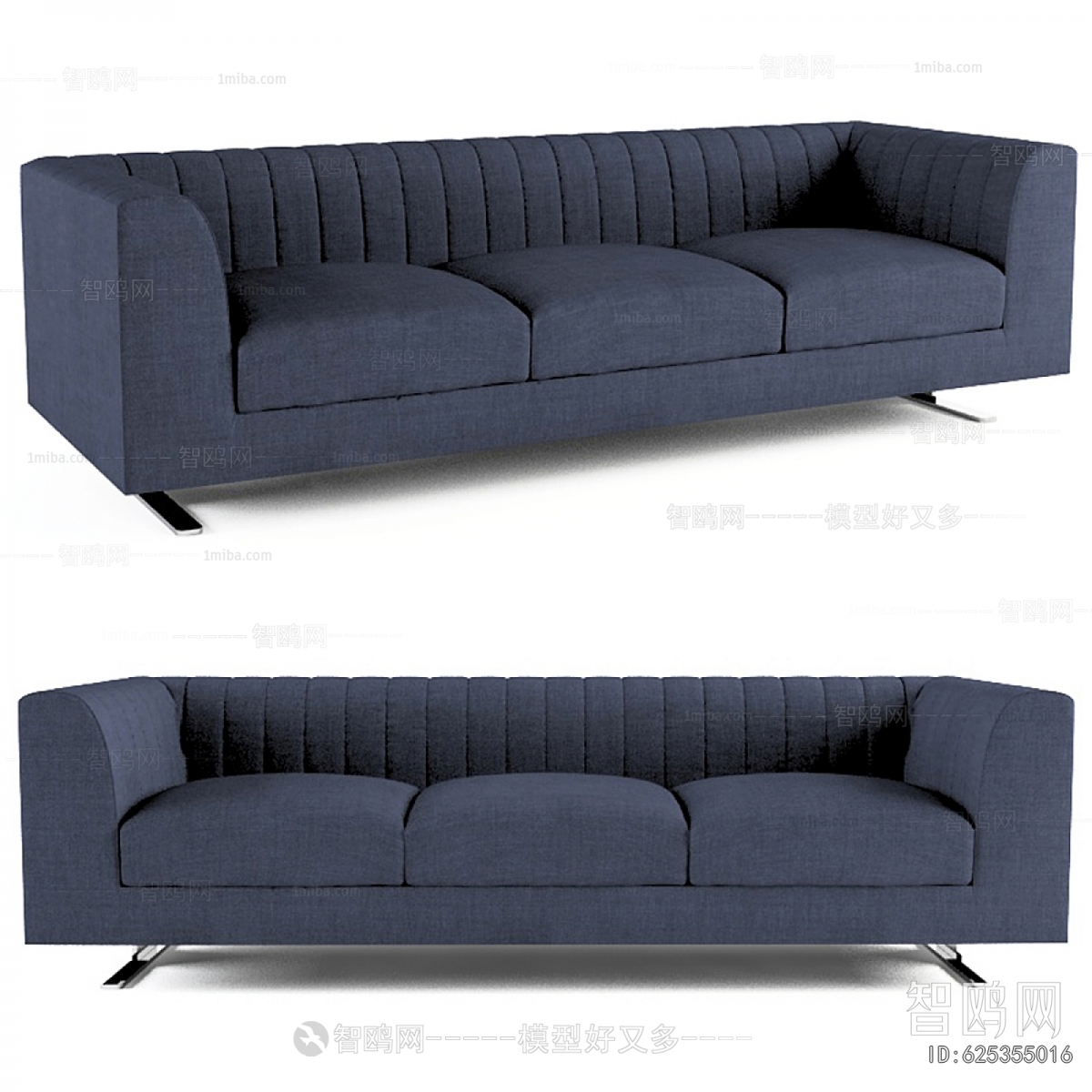 Modern Three-seat Sofa