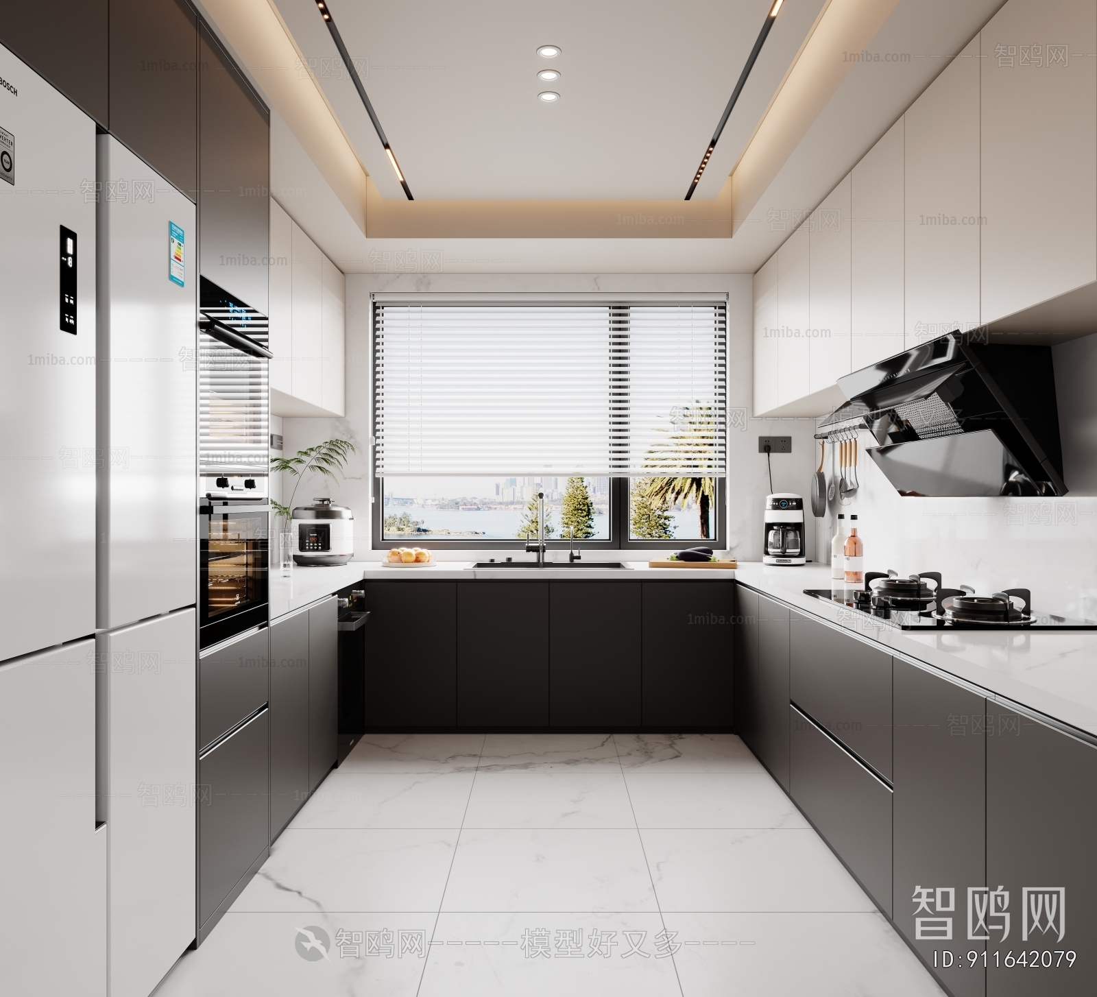 Modern The Kitchen