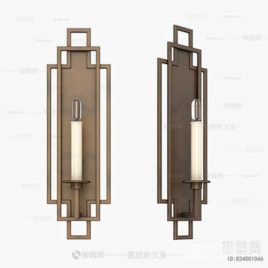 New Chinese Style Wall Lamp