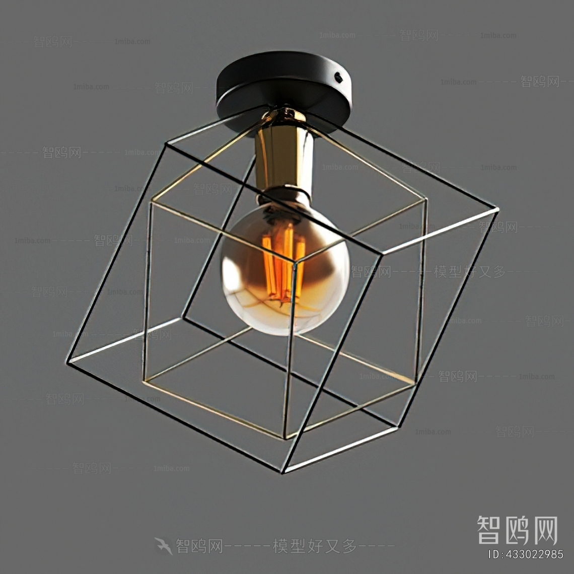 Industrial Style Ceiling Ceiling Lamp