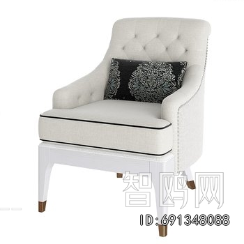 European Style Single Sofa