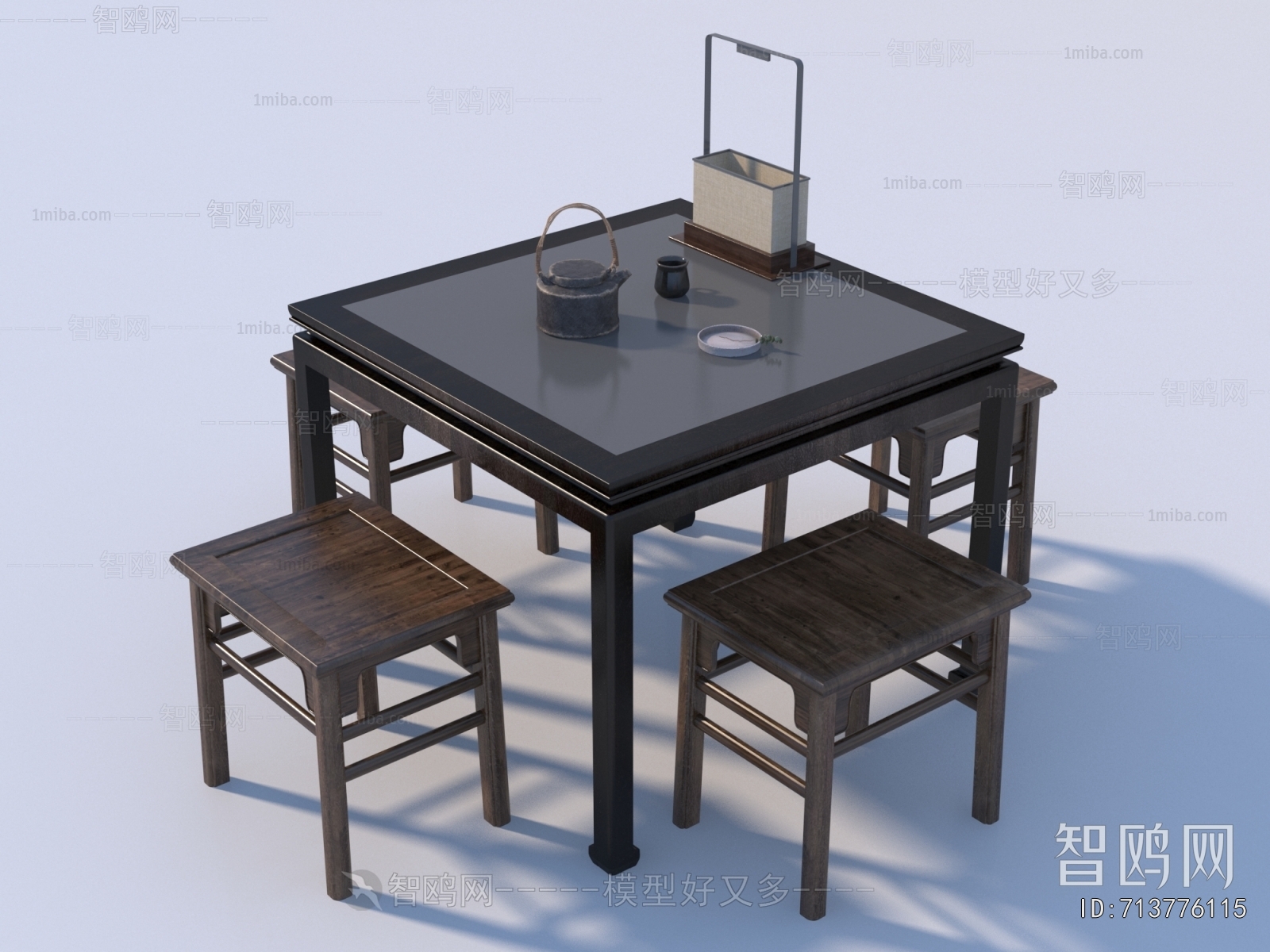 Chinese Style Dining Table And Chairs