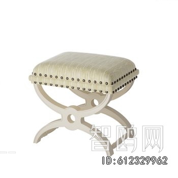 French Style Sofa Stool