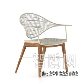 Nordic Style Single Chair