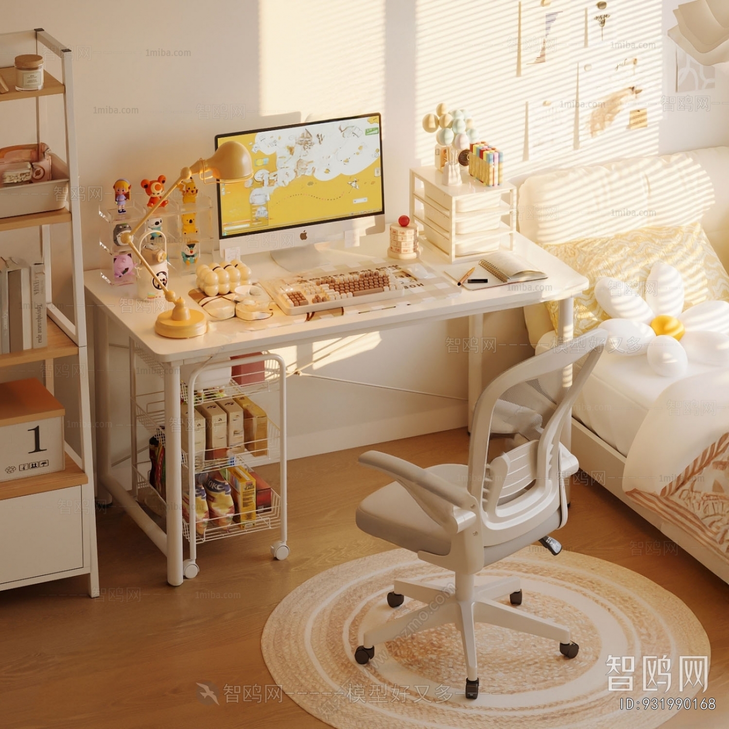 Modern Computer Desk And Chair