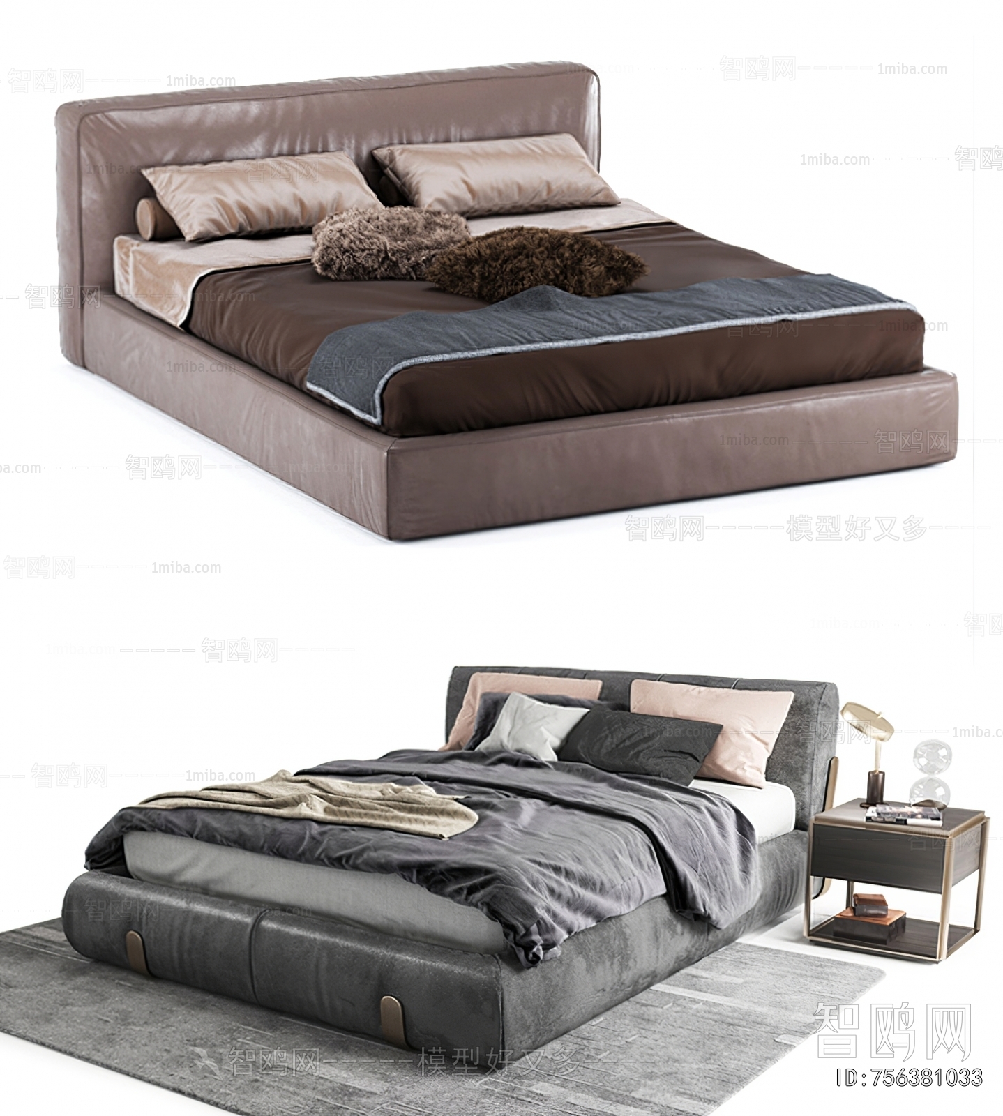 Modern Double Bed