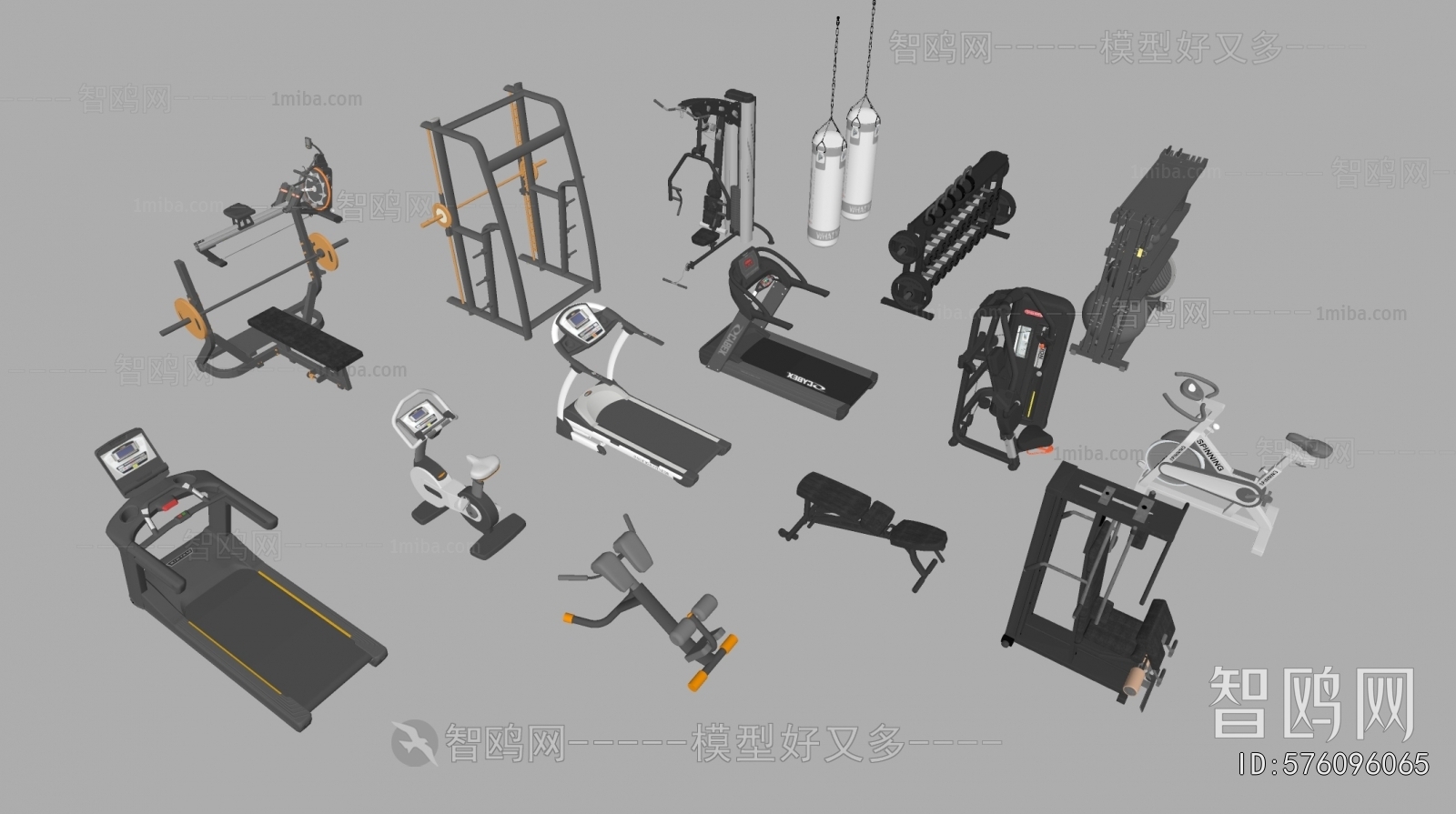 Modern Fitness Equipment