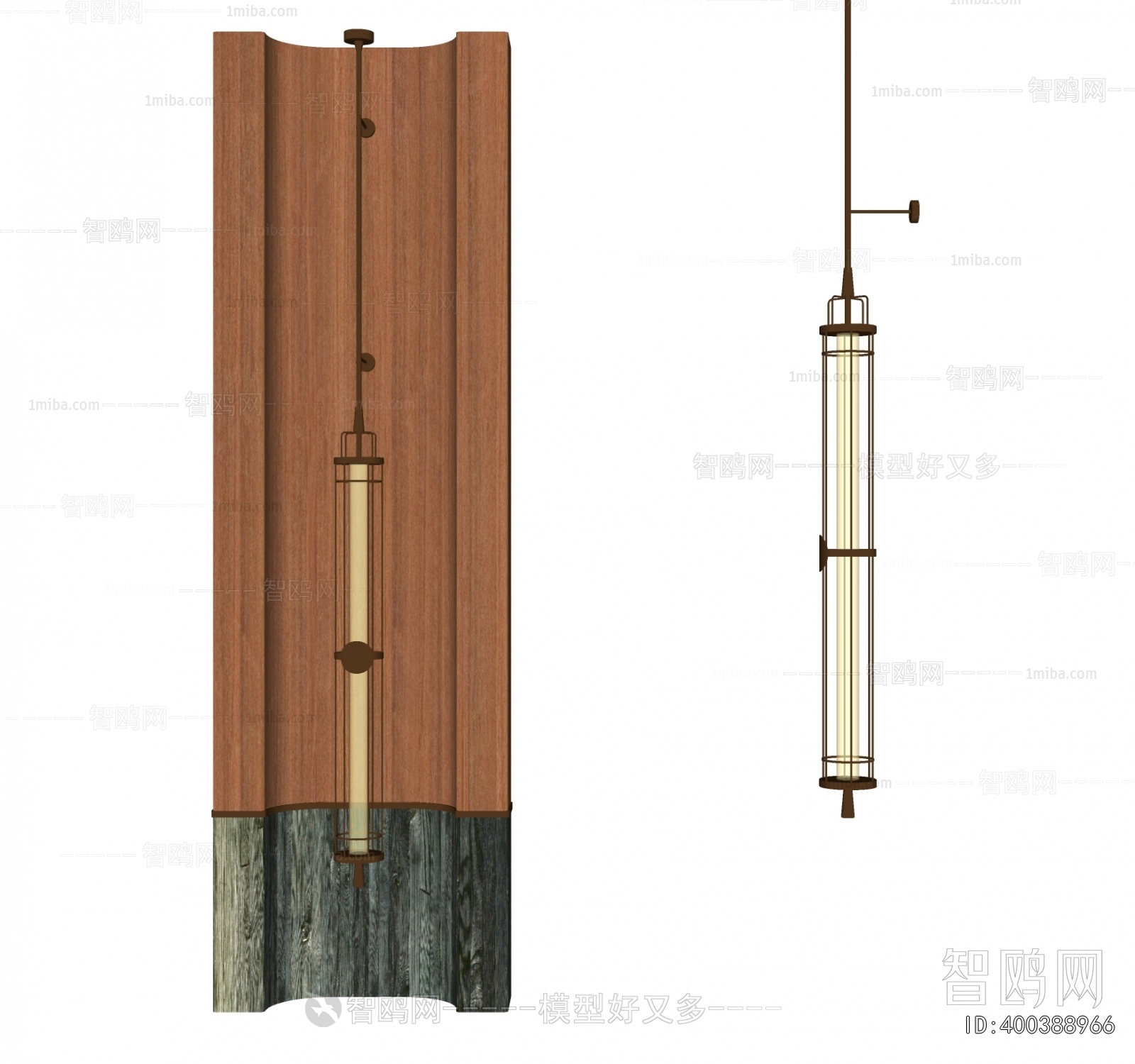 New Chinese Style Wall Lamp