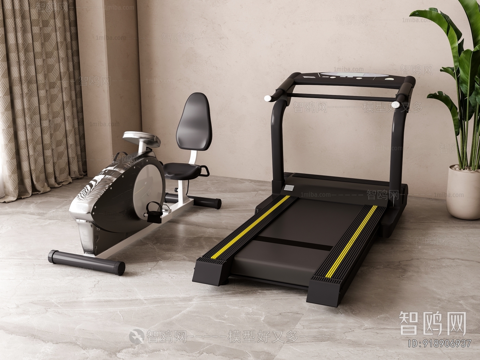 Modern Fitness Equipment