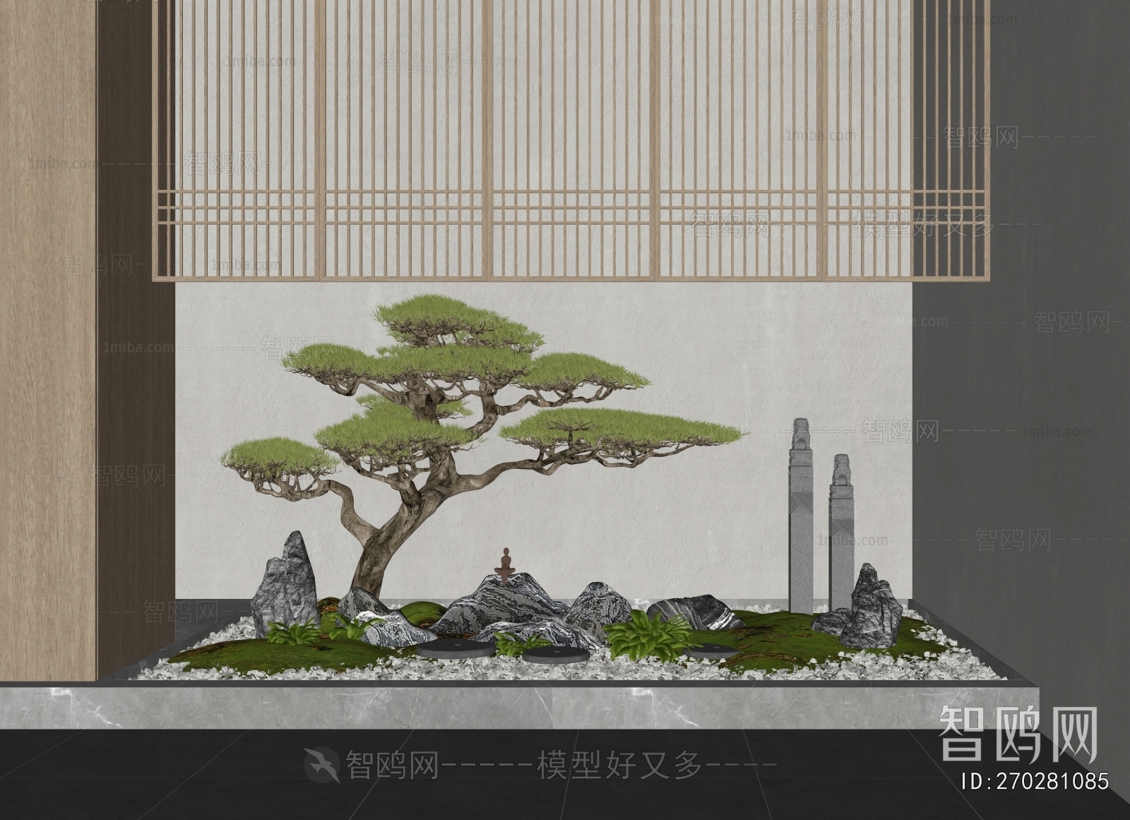 New Chinese Style Plant Landscaping