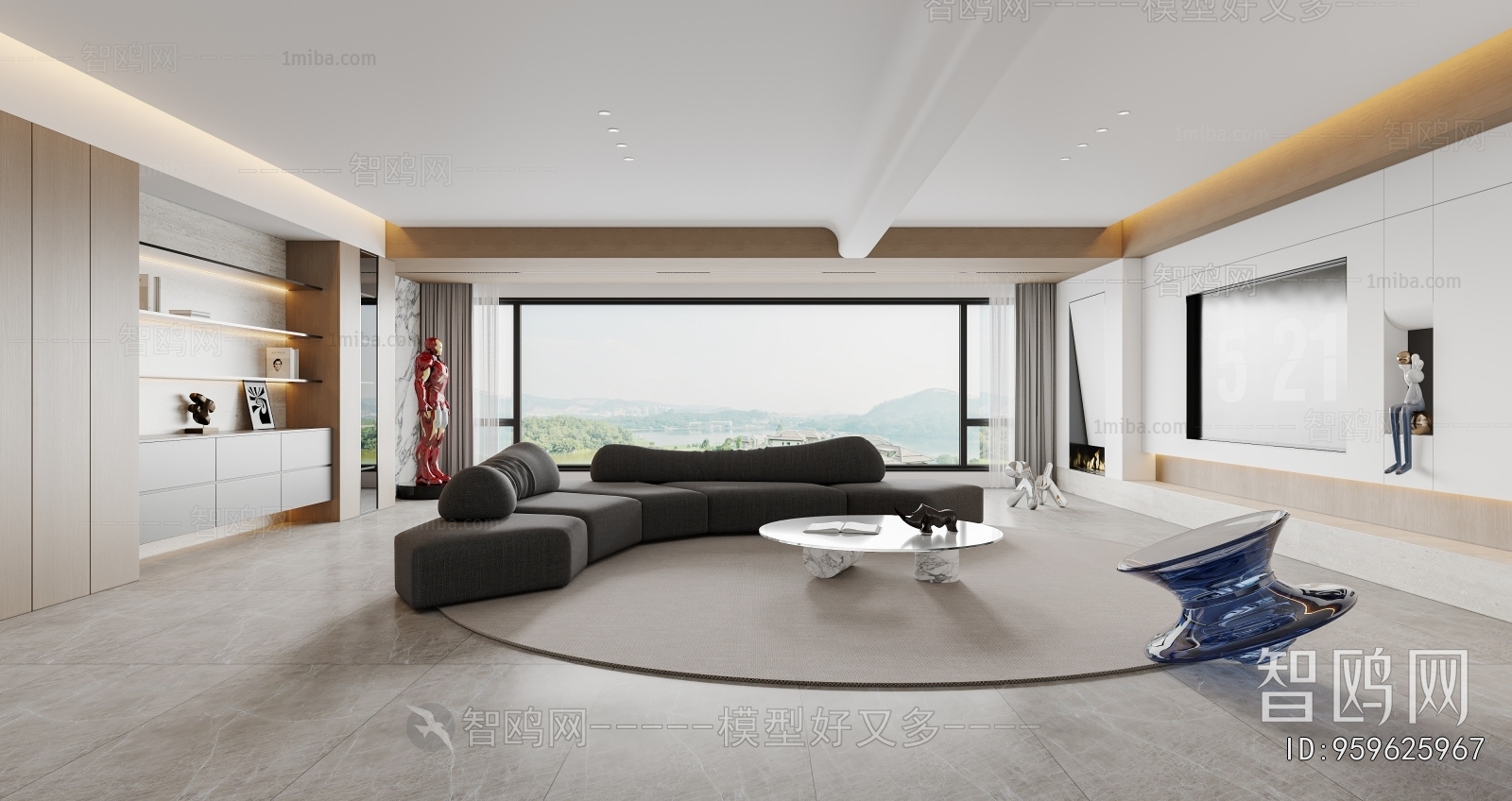 Modern A Living Room