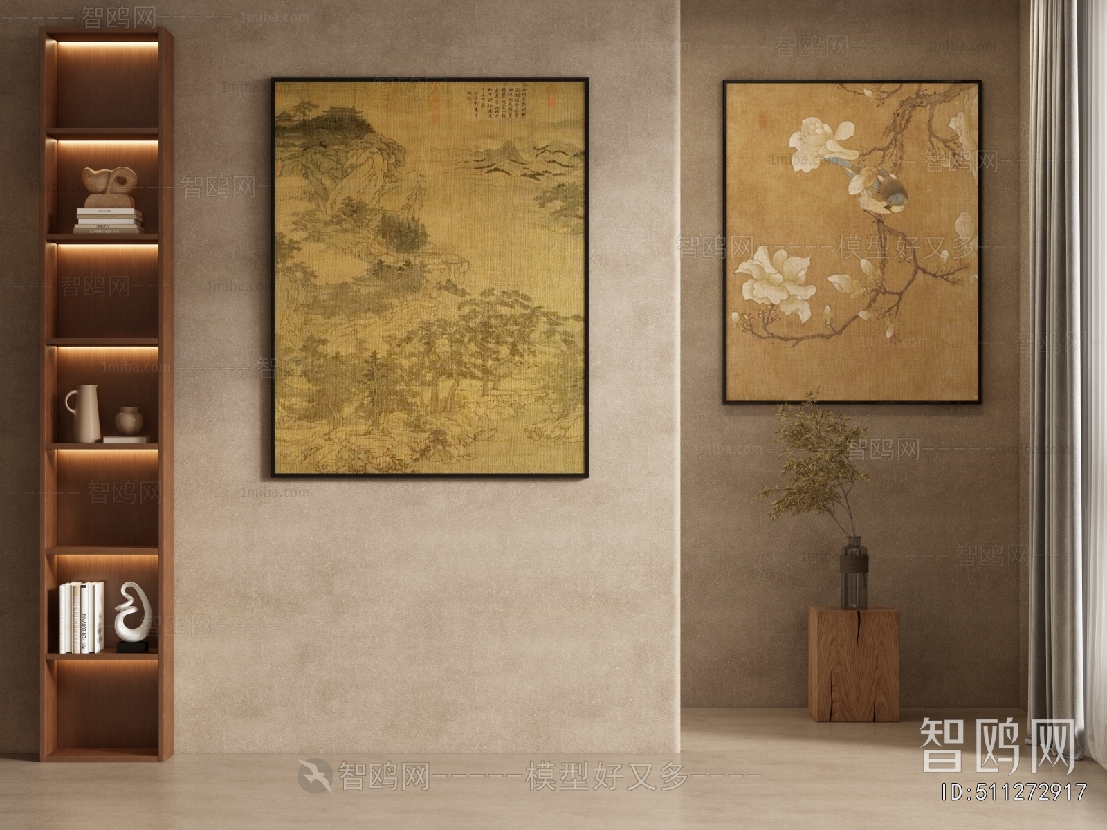 New Chinese Style Painting