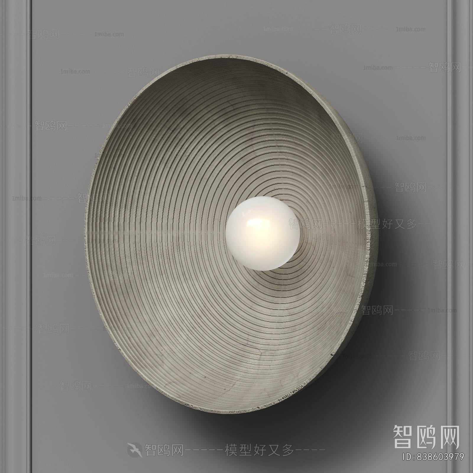 Wabi-sabi Style Wall Lamp