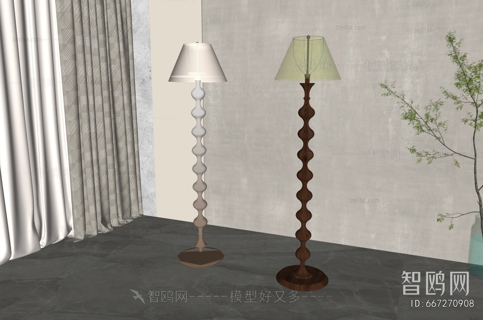 American Style Floor Lamp